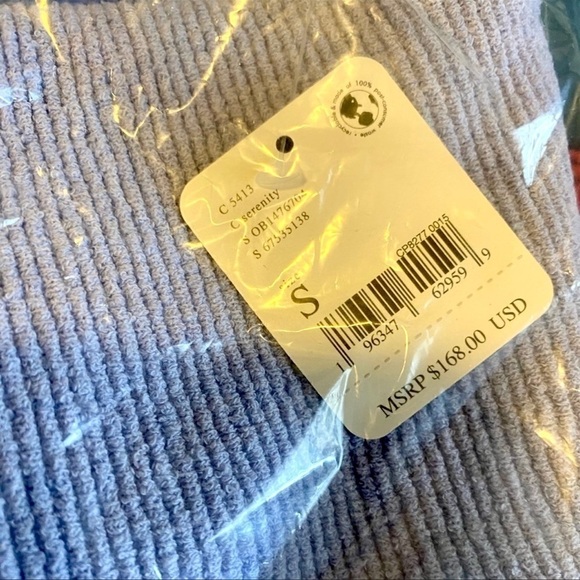 NWT FREE PEOPLE Ottoman Knit Open front Cadigan in Lavender women S oversized - Picture 8 of 8